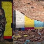 MURAL DŽORDŽA FLOJDA UNIŠTILA MUNJA! Mnogi komentarišu: Božija volja