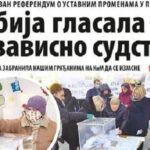 VEČERNJE NOVOSTI OBJAVILE REZULTATE REFERENDUMA PRE ZATVARANJA BIRAČKIH MESTA