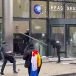 RATNO STANJE U BRISELU! TOKOM PROTESTA IZBIO DO SADA NEVIĐENI HAOS! NAPADNUTO SEDIŠTE SPOLJNIH POSLOVA EU