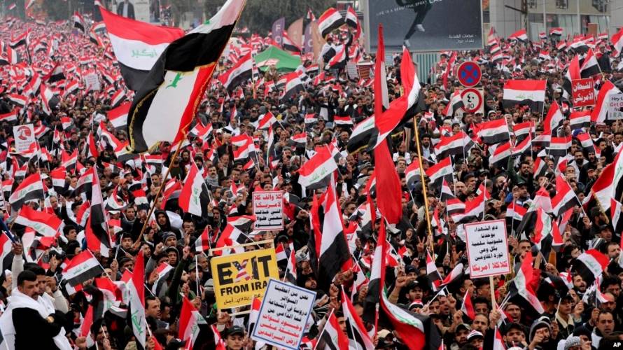  VELIKI ANTIAMERIČKI PROTESTI: IRAČANI TRAŽE PROTERIVANJE ZAPADNIH TRUPA
