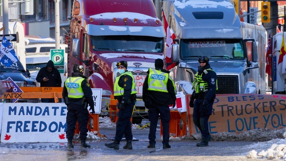  Počela hapšenja kamiondžija i ostalih demonstranata u Kanadi!