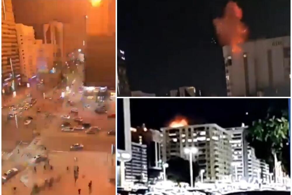 Dronovi samoubice u Abu Dabiju- Detonacije odjekuju sa krovova zgrada (VIDEO)