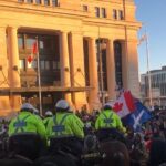 Uprkos fašističkim merama protest protiv kovid tiranije ispred parlamenta u Kanadi