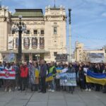 U Beogradu se danas ponovo okupilo oko 40 naci/levičara! Poručuju: Putin je ubica