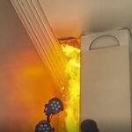 Zapalila se crkva u Letoniji i to za vreme službe na kojoj se promovisala Ukrajina(VIDEO)