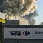 Masivan požar u glavnom logističkom centru za prehrambene proizvode na Tajvanu