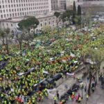 Veliki protest u Madridu zbog visokih cena goriva!(VIDEO)