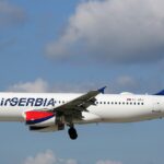 Avion Er Srbije na relaciji Sankt Peterburg - Beograd ponovo pratili borbeni avioni