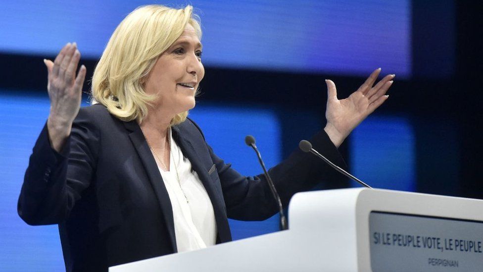 Marin Le Pen protiv sankcija Rusiji ali ne baš svih sankcija