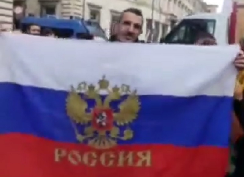  Ruska himna u sred Rima! Italijani daju podršku Rusiji