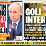 VUČIĆEVI TABLOIDI napadaju Putina! Pokrenuta kampanja koja za cilj ima pripremu za uvođenje sankcija Rusiji