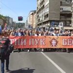 BESMRTNI PUK u BEOGRADU! Na čelu kolone SLOVO Z i večna borba protiv fašizma (VIDEO)