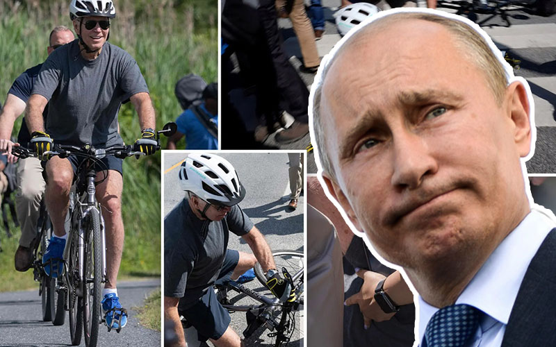  HIT mimovi nakon Bajdenovog pada sa bicikla: Putin je kriv ili Donald Tramp?!
