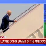 Bajden ponovo! Avionske stepenice "napale pa saplele" Džoa Bajdena (VIDEO)