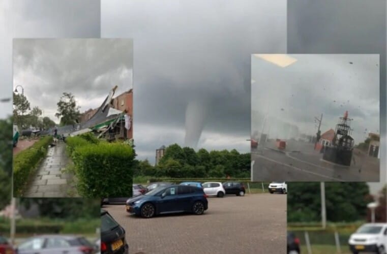  Tornado pogodio Holandiju! Ima poginulih i povređenih(VIDEO)