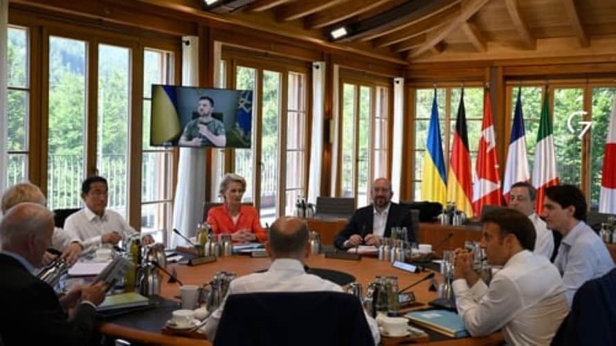  Zelenski u obraćanju na globalističkom samitu G7 poručio: Rat u Ukrajini mora da se završi do zime