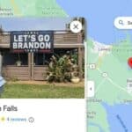 HIT! Mesto gde je Bajden pao sa bicikla nazvano 'Brandon Falls' na Gugl mapama