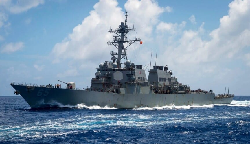  Razarač američke mornarice drugi put ove nedelje u Južnom kineskom moru