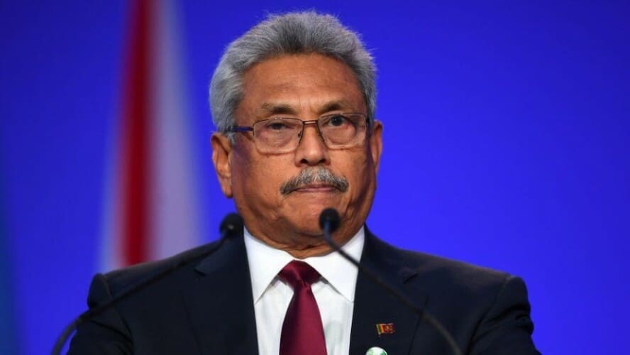  Predsednik Šri Lanke podneo ostavku