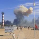 Snažne detonacije nedaleko od aerodroma na Krimu(VIDEO)