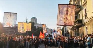 U Beogradu počela velika litija za spas Srbije i protiv najavljenog Europrajda
