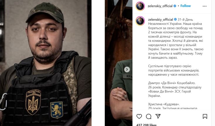  ZELENSKI pohvalio neonacističkog vojnika iz Ukrajine na društvenim mrežama