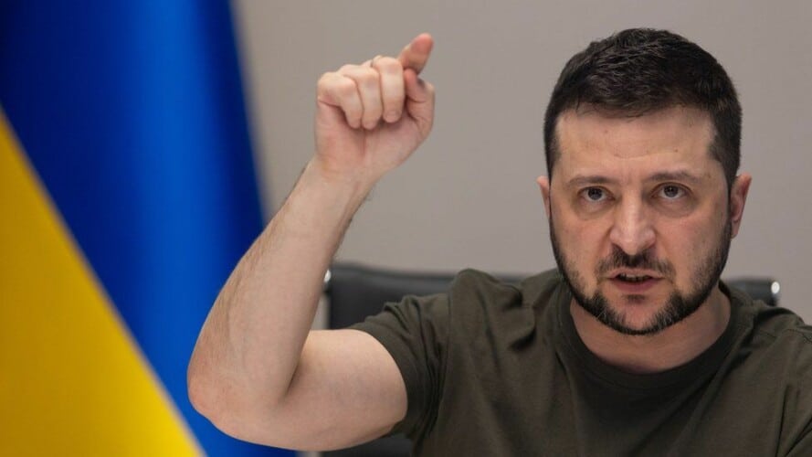  Zelenski u transu pozvravlja “oslobođenje” Ukrajine nakon ofanzive u Hersonskoj oblasti