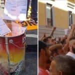 Protesti širom Italije! Narod spaljuje račune za struju (VIDEO)