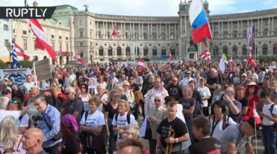  PROTESTI protiv globalističkih ideja u Beču- Održan pomen preminulima od COVID vakcine (VIDEO)