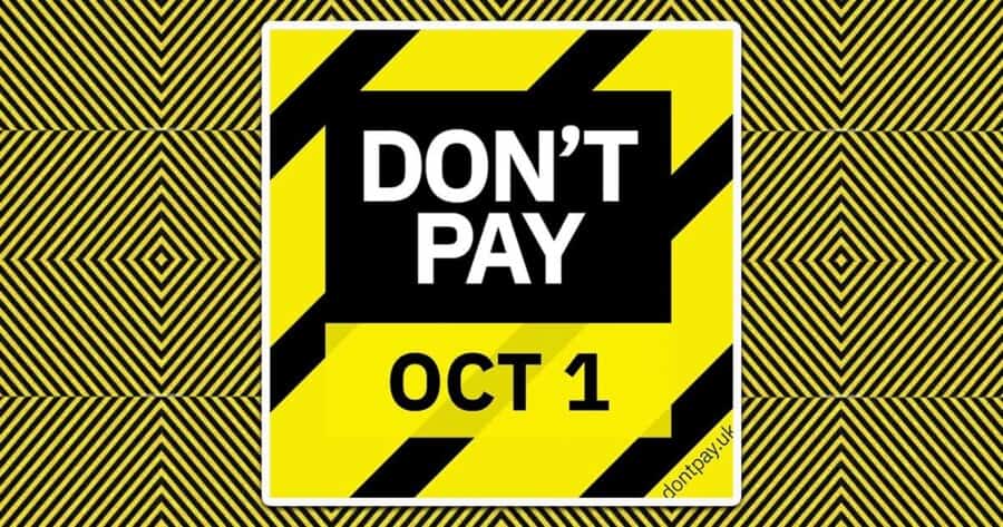  Pokret “Ne Plaćaj” raste! Više od 170.000 ljudi od početka oktobra neće plaćati račune u Velikoj Britaniji
