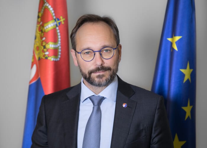  Šef delegacije EU u Srbiji: Razočaran sam zbog otkazivanja Prajda u Beogradu