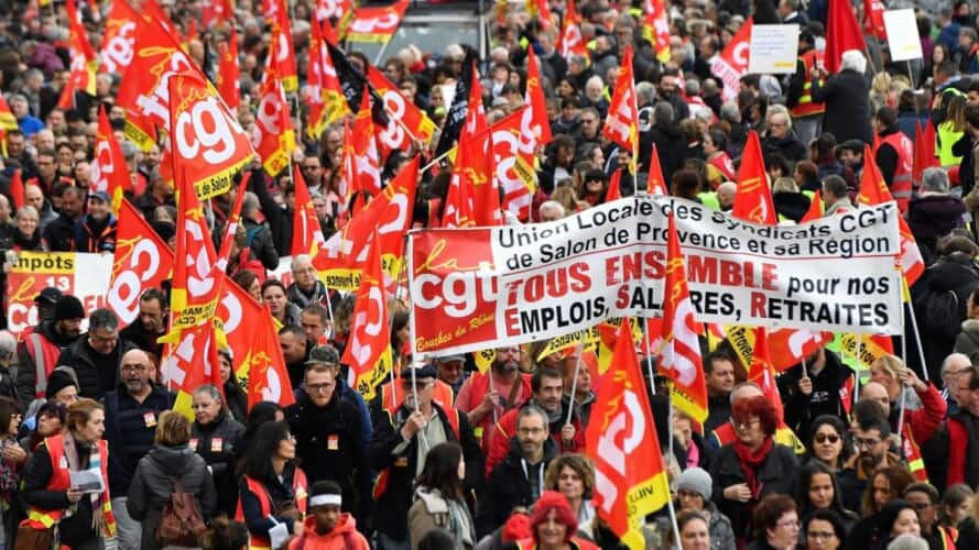  Štrajkovi i protesti u Francuskoj zbog inflacije i penzione reforme