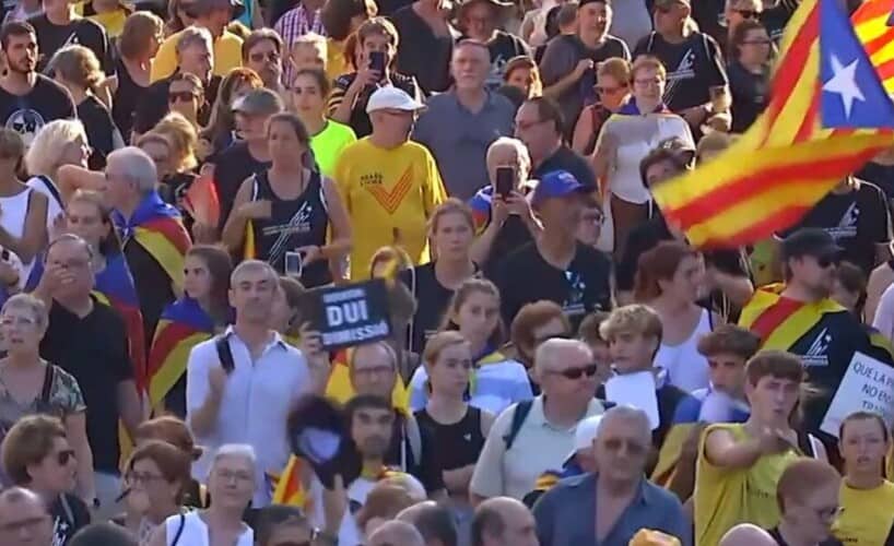 VELIKI protesti u Barseloni- Katalonci traže NEZAVISNOST (VIDEO)