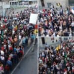 Na LITIJI protiv Evroprajda JE BILO VIŠE OD 100.000 ljudi- Režimski mediji ne mogu da ospore brojke (VIDEO)