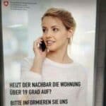 U švajcarskim društvenim medijima pokrenuta bura oko postera „Prijavi svog komšiju“ - ukoliko ne štedi energiju