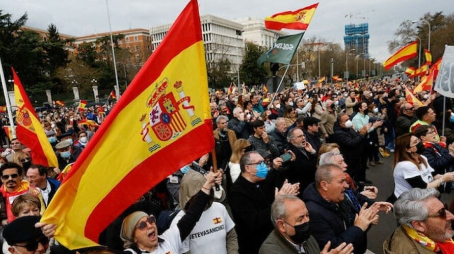  Demonstranti na protestima u Španiji traže povećanje plata i ekonomske mere protiv inflacije