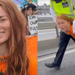 klimatka aktivistkinja uhapšena tokom protestovanja