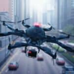 Kineski dron saopštava naređenja i zahteva skeniranje QR koda na kontrolnom punktu(VIDEO)