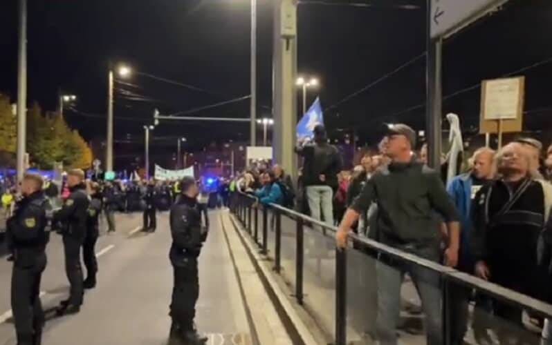  Na protestu u Nemačkoj čuli su se povici upućeni proukrajinskim demonstrantima: Nacisti napolje