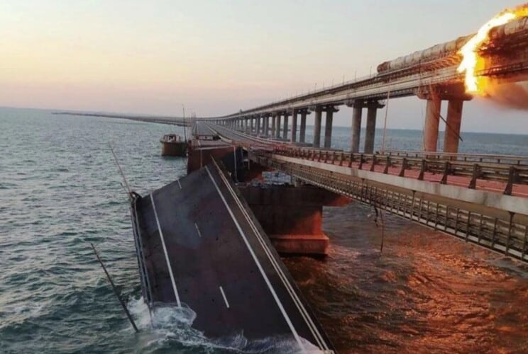  Otkriven vlasnik kamiona koji je eksplodirao na Krimskom mostu