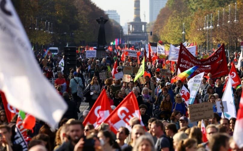  Protesti u Nemačkoj zbog teške situacije u energetskom sektoru