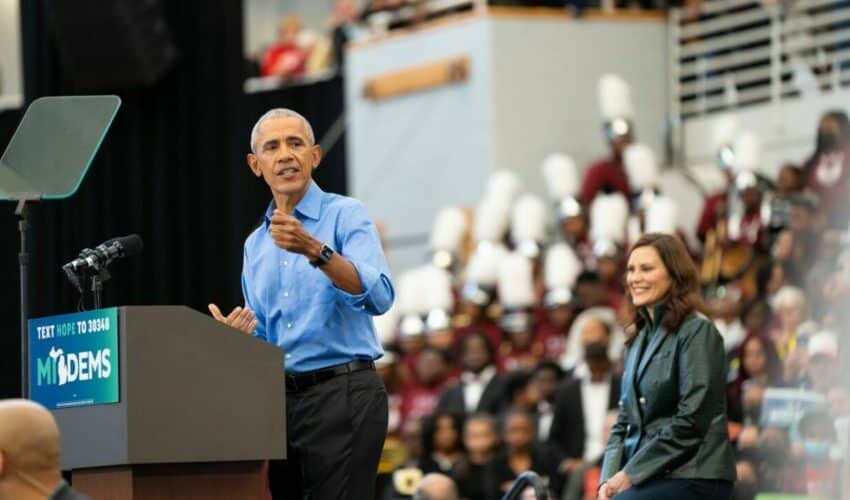  Viralno! Obama nije mogao da održi govor! Ori se “J#bi se Bajdene” (VIDEO)