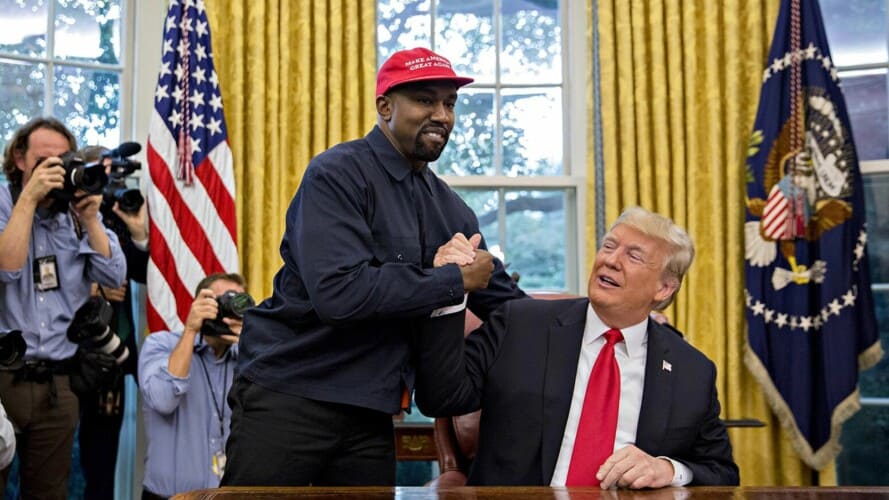 KANJE VEST otkrio: Tramp je počeo da vrišti kad sam mu rekao da bude MOJ POTPREDSEDNIK