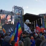 MASOVNI protest protiv slanja oružja UKRAJINI u Rimu