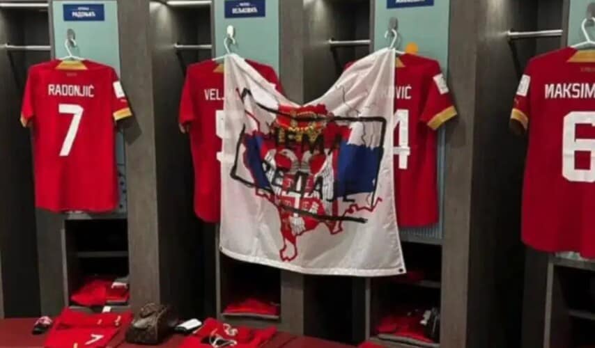 FIFA ipak pokrenula disciplinski postupak protiv SRBIJE zbog zastave "Nema predaje"