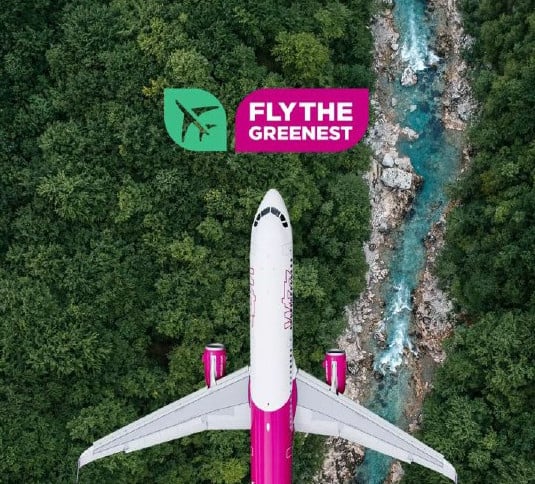 Fly the greenest - wizz air