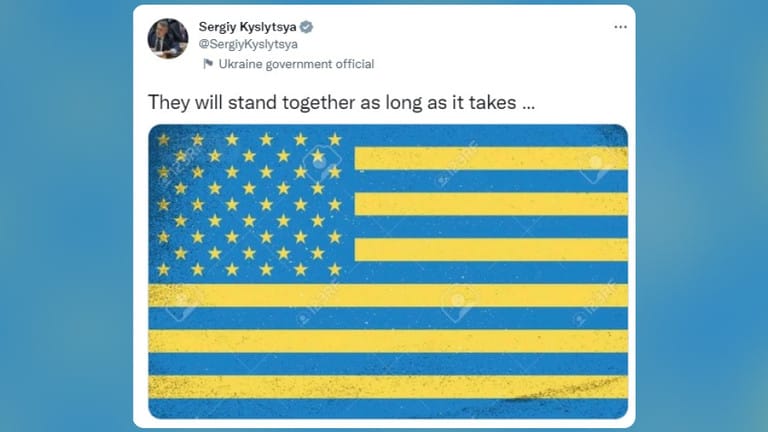  HIT! Ukrajinski izaslanik pri UN-u napravio novu zastavu Ukrajine! Oglasila se i Zaharova