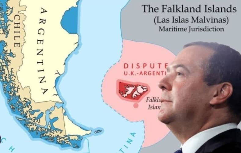  MEDVEDEV poručio britanskom premijeru: Vratite Argentini Folklandska ostrva