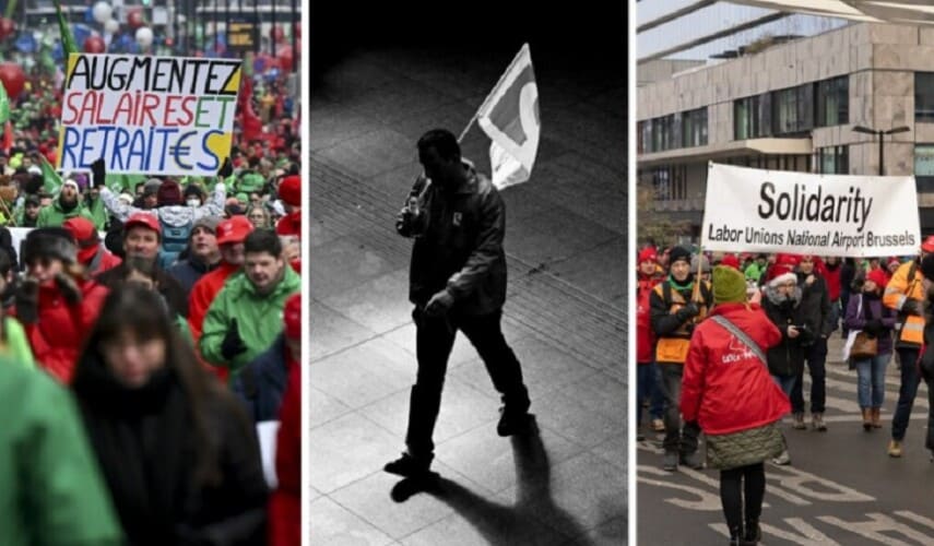 Velike demonstracije u Briselu zbog rasta troškova života