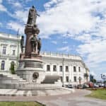 Vlasti u Odesi uklanjaju spomenik Katarini Velikoj - ruskoj carici koja je osnovala grad